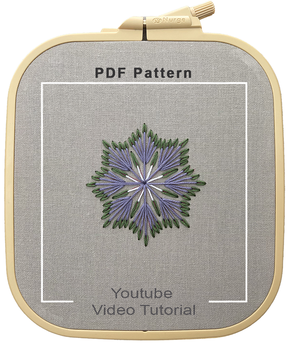 Very Easy Flower Embroidery Designs for Beginners | Step by Step Long Tailed Daisy Stitch Tutorial