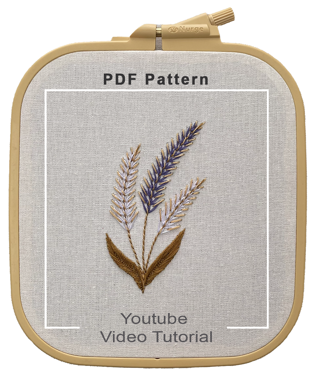 Elegant Cluster Flowers with Eskimo Laced Edging | Easy Step-by-Step Hand Embroidery Tutorial