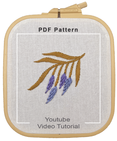 Stunning Cluster Flowers Using Portuguese Border Stitch | Most Beautiful Embroidery Design